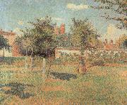 Woman in an Orchard Camille Pissarro